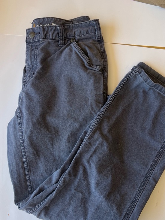 Carhartt Denim - Carhartt Women's Straight Leg Jeans in Charcoal Gray